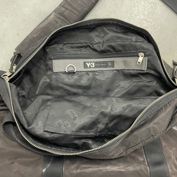 Y-3 print nylon duffle bag Tennis Bag Racket Multi Pocket gym excercise - Picture 7 of 12
